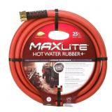 MAXLITE 5/8 IN. DIA X 25 FT. HOT WATER RUBBER+ HOS