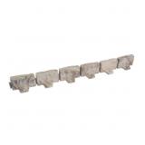 $194 DECORATIVE FAUX STONE 90 FT. X 2.7 IN. BROWN