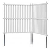 48 IN. W X 48 IN. H VINYL PRIVACY FENCE PANELS, OU