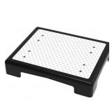 1 LOT OF (2) SINGLE STEP POLYPROPYLENE WIDE PLATFO