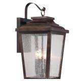 $320 IRVINGTON MANOR 4-LIGHT CHELSEA BRONZE OUTDOO