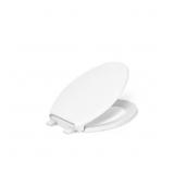 MEMOIRS ELONGATED FRONT TOILET SEAT IN WHITE