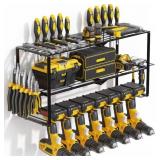 180 LB. 3-TIER TOOL STORAGE RACK WITH 7 SLOTS, POW