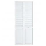 24 IN. X 80 IN. LOUVER/PANEL PINE WHITE INTERIOR C