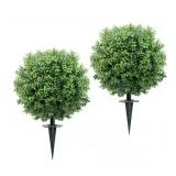 BOXWOOD 24 FT. ARTIFICIAL CYPRESS TREE 2-PACK REAL