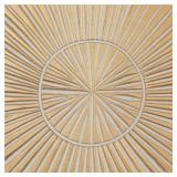 $223 48 IN. X 48 IN. WOODEN GOLD HANDMADE GEOMETRI