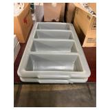 1 LOT (2) SILVERWARE ORGANIZERS