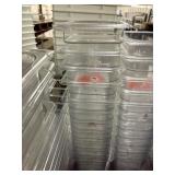 1 LOT (11) 1/6QT FOOD PREP CONTAINERS *NO LIDS*