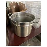 STAINLESS STEEL STOCK POT WITH LID
