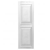 14.75 IN. X 59 IN. RAISED PANEL VINYL EXTERIOR SHU