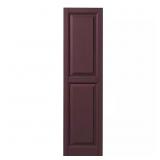 15 IN. X 55 IN. RAISED PANEL POLYPROPYLENE SHUTTER