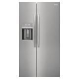 $1649 Gallery 36 In. Side-By-Side Refrigerator, SS