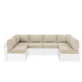 $380 26 IN. X 26 IN. X 5 IN. (14-PIECE) DEEP SEATI