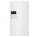 $1399 3Frigidaire 36 In. SBS Refrigerator, White