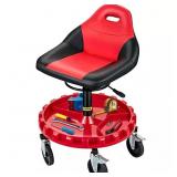 $124 ROLLING SHOP STOOL 300 LBS. LOAD GARAGE MECHA