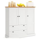 $250 BUFFET CABINET WITH STORAGE, 47.5  MODERN SID