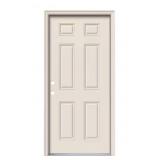 $492 30 IN. X 80 IN. 6-PANEL PRIMED RIGHT-HAND/INS