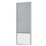 $218 WHITE CORDLESS ADD ON ENCLOSED ALUMINUM BLIND