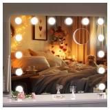 18 IN. W X 14 IN. H WHITE RECTANGLE FRAMED VANITY