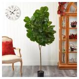 6 FT. FIDDLE LEAF FIG ARTIFICIAL TREE