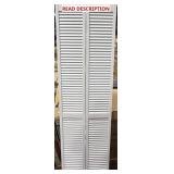 LOUVER/LOUVER WHITE HOLLOW CORE