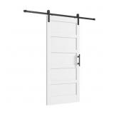 $288 34 IN. X 84 IN. 5 LITE MANUFACTURED SOLID WOO