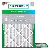 FILTERBUY 14 IN. X 16 IN. X 1 IN. MERV 8 (FPR 5) D