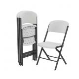 $164 WHITE GRANITE RESIN CONTOURED SEAT COMMERCIAL