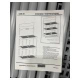 SPECTRUM BRANDS 3-SHELF PLASTIC DISPLAY SAS-39
