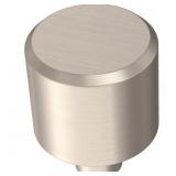 1 LOT OF 2-BRAINERD BAR 1-IN SATIN NICKEL ROUND CA