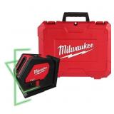 $230 MILWAUKEE 2 BEAM SELF LEVELING CROSS-LINE LAS