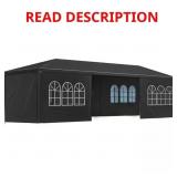 $171 10 FT. X 30 FT. BLACK WEDDING PARTY CANOPY TE