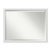 $356 BLANCO WHITE 43.5 IN. X 33.5 IN. BEVELED RECT