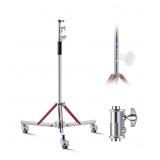 HEAVY DUTY LIGHT STAND CASTERS MAX HEIGHT 10.5 FT.