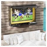$262 BLACK TV ENCLOSURE CAN HOLD TV SCREENS UP TO