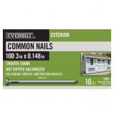 10D 3 IN. COMMON NAILS HOT DIPPED GALVANIZED 10 LB