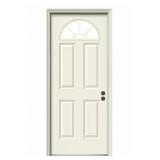 $349 36 IN. X 80 IN. FAN LITE PRIMED STEEL PREHUNG
