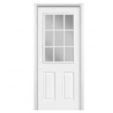 $332 32 IN. X 80 IN. PREMIUM 9 LITE PRIMED WHITE R
