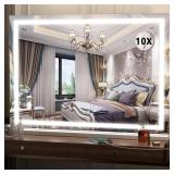 $109 22 IN. W X 32 IN. H SQUARE WHITE FRAME LED MA
