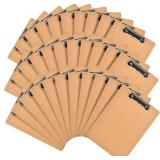 6 X 9 CLIPBOARDS BULK, 32 PACK SMALL CLIP BOARD, A