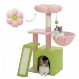 PETEPELA FLOWER CAT TREE FOR INDOOR CATS, 32