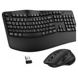 WIRELESS KEYBOARD AND MOUSE COMBO, 2.4G FULL SIZE