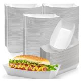 LYELLFE 200 PACK PAPER FOOD BOATS, 3 LB DISPOSABLE