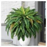 MARTINE MALL 48 INCH 88 LEAVES XXL LARGE FAKE FERN