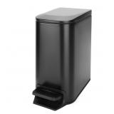 CESUN SMALL BATHROOM TRASH CAN WITH LID SOFT CLOSE