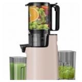 $165 COLD PRESS JUICER, MASTICATING JUICER WITH 5.