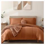 MONBIX OVERSIZED QUEEN COMFORTER SET - 7 PIECES BU