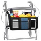 DOTDAY ROLLATOR BASKET, ROLLATOR WALKER BAG WITH C