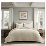 EVERGRACE VELVET QUILT SET KING SIZE