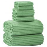 EXTRA LARGE BATH TOWEL SET OF 6 (40"X80"),OVERSIZE